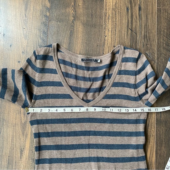 Peruvian Connection Pomata Cotton Striped Knit Sweater Dress size small - Picture 6 of 8